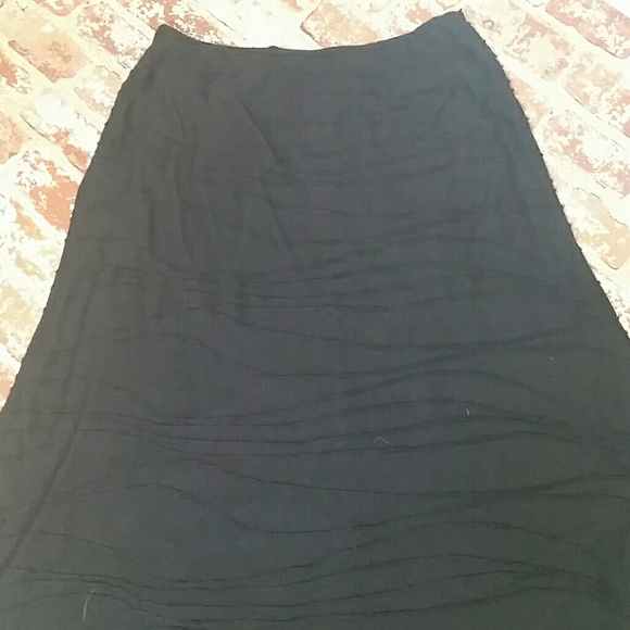 Skirt Black Multiples stretchy monochrome maxi - Picture 6 of 7